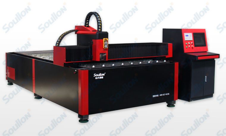 Fiber 500W  stainless steel sheet laser cutter machine