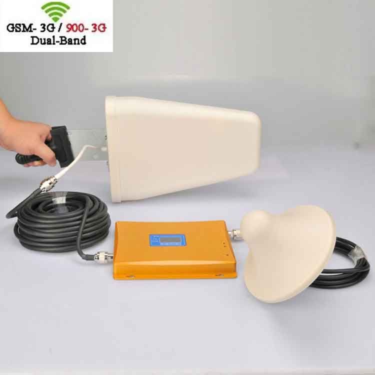 high power gsm 3g repeater dual band  900 2100 gsm Mobile signal booster