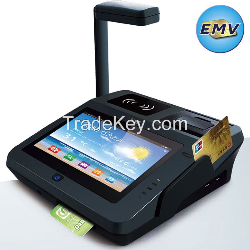 Touch Android System IC Credit Card Swipe Machines