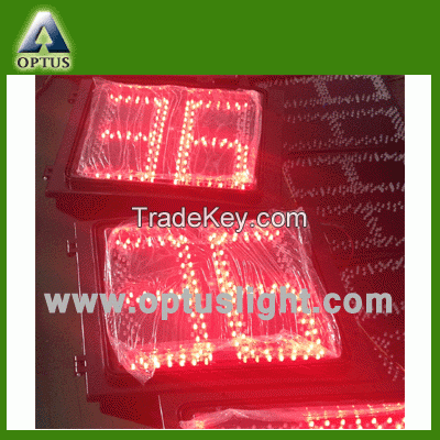 LED traffic light, traffic signal, traffic signal light, traffic lights, solar traffic light