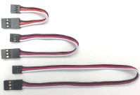 RC accessories  Black white  red , brown red orange , Male Female JR / extension servo wire