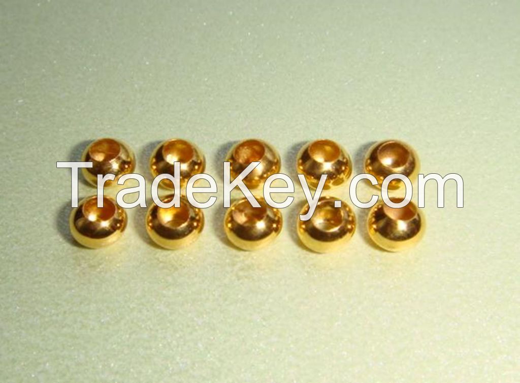 Unique  Bead  Solid gold  Ancient Thai classic  22k