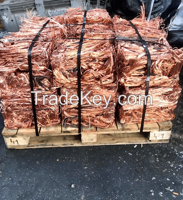 COPPER WIRE SCRAP ( Millberry ) 99.97% Min