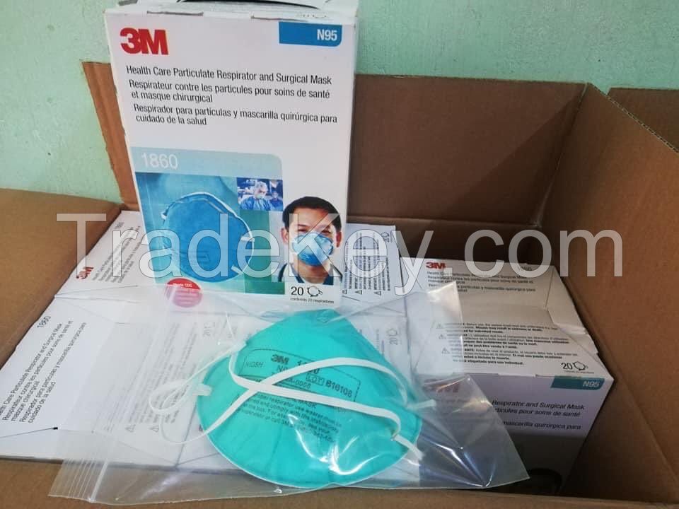 3M N95 Particualte Respirator Mask (Model 1860 & 8210)