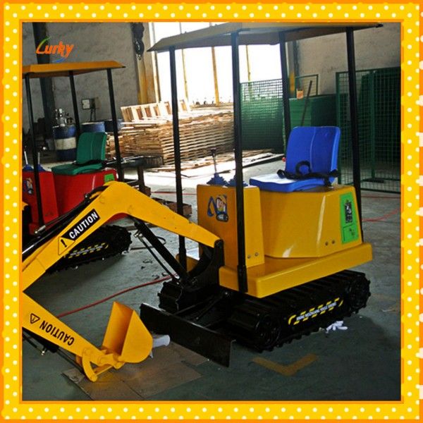 Kids excavator amusement rides for hot sale/kids educational toys sale rides used