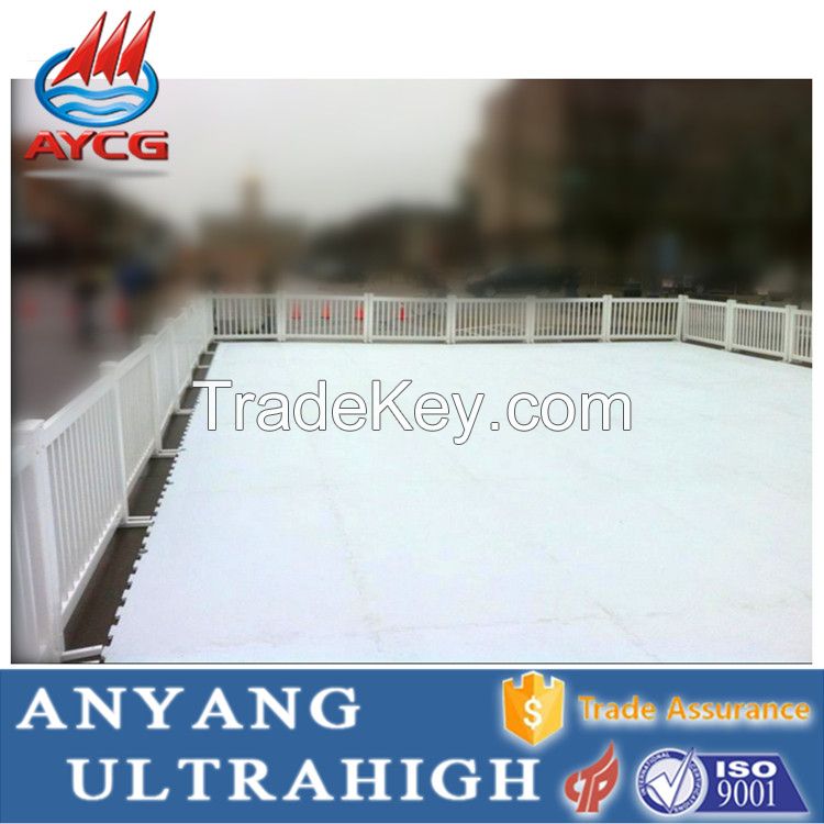 UHMW Synthetic Skating Ice Rink/Hockey Training Shooting Sheet/Panel/Fence