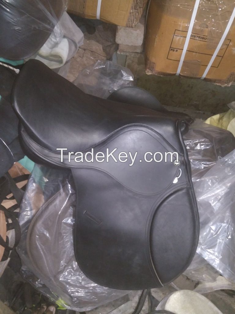 GP leather saddle BROWN size 15 16 17 18 BLACK