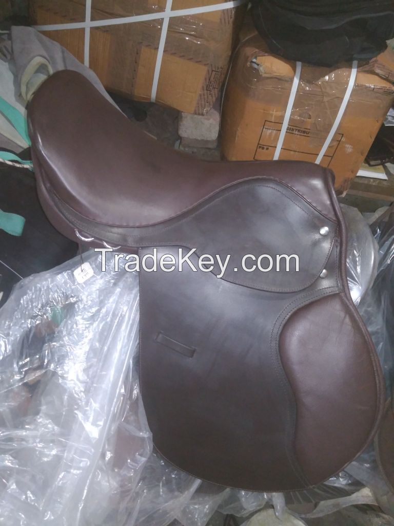 CC leather saddle BROWN size 15 16 17 18 BLACK