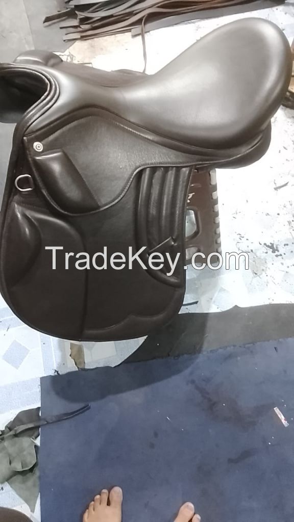 Premuim Quality GP Leather saddle BROWN size 15 16 17 18
