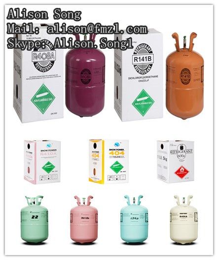 Refrigeran Gas R134a, Highly purified gas for cooling system