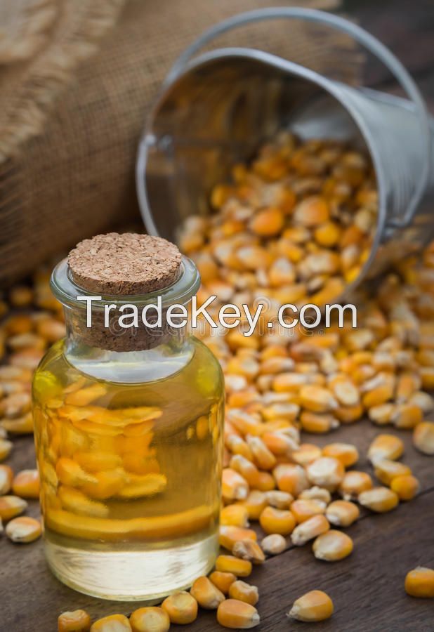 100% Quality Refined Corn Oil  /  Crude Corn Oil