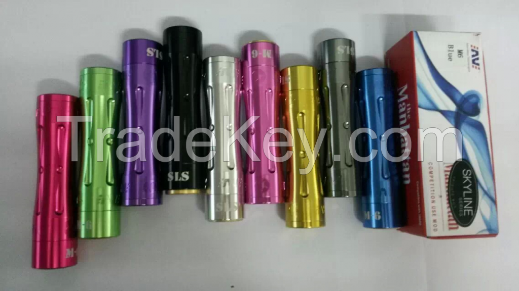 SKYLINE M6 electronic cigarette machine aluminum 18650 battery mods