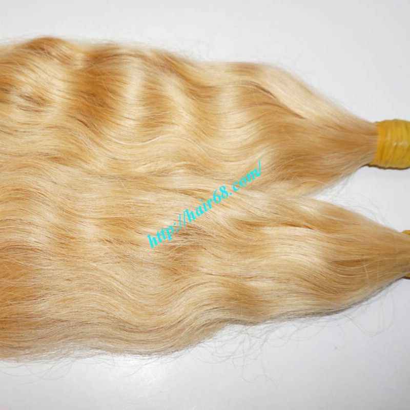 Ponytail Straight, wave Blonde human hair vietnam smooth