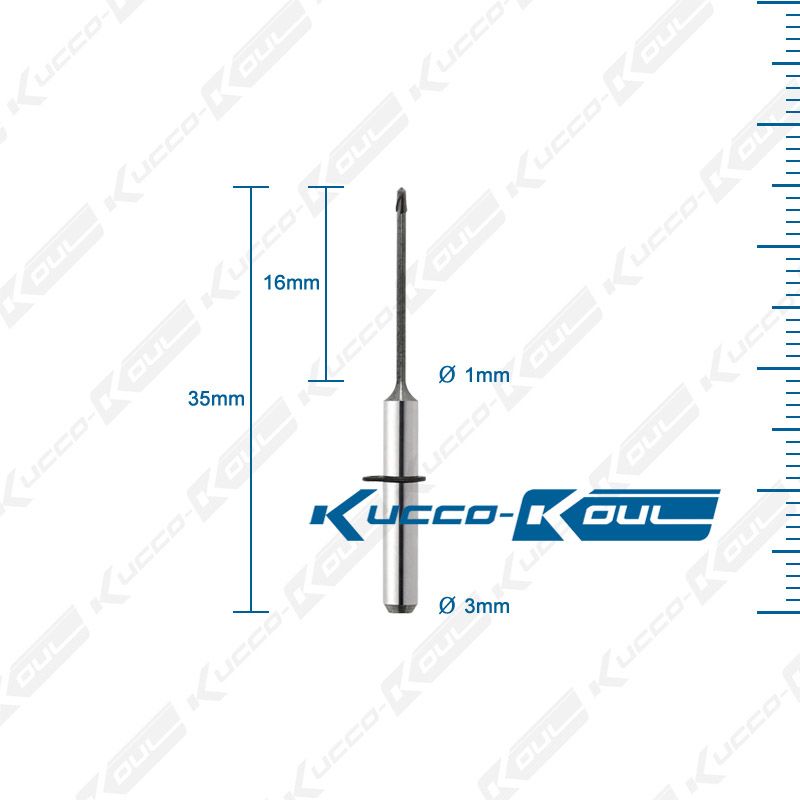 Dental Milling Burs VHF system cadcam tools zirconia and metal disc milling burs 3mm shaft