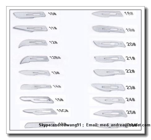 Good quality Surgical blade manufature