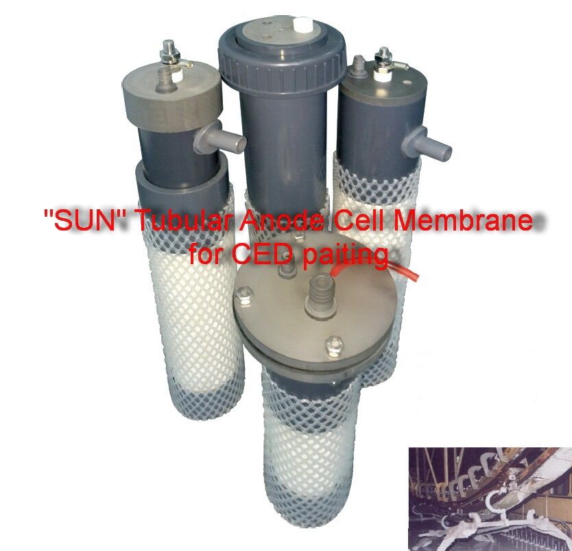 Tubular Anode Cell for electrocoating we are manufacturer