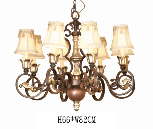 Copper Chandelier