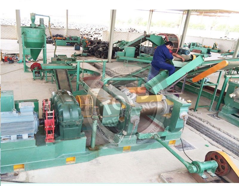 Waste  Tyre Recycling equipment Manufacturer