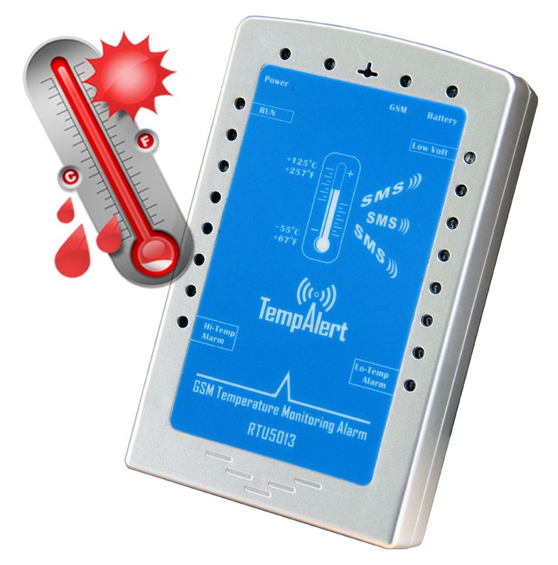 GSM remote wireless temperature monitoring alarm RTU5013