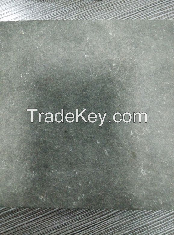 Black basalt tile for paving and outdoor use