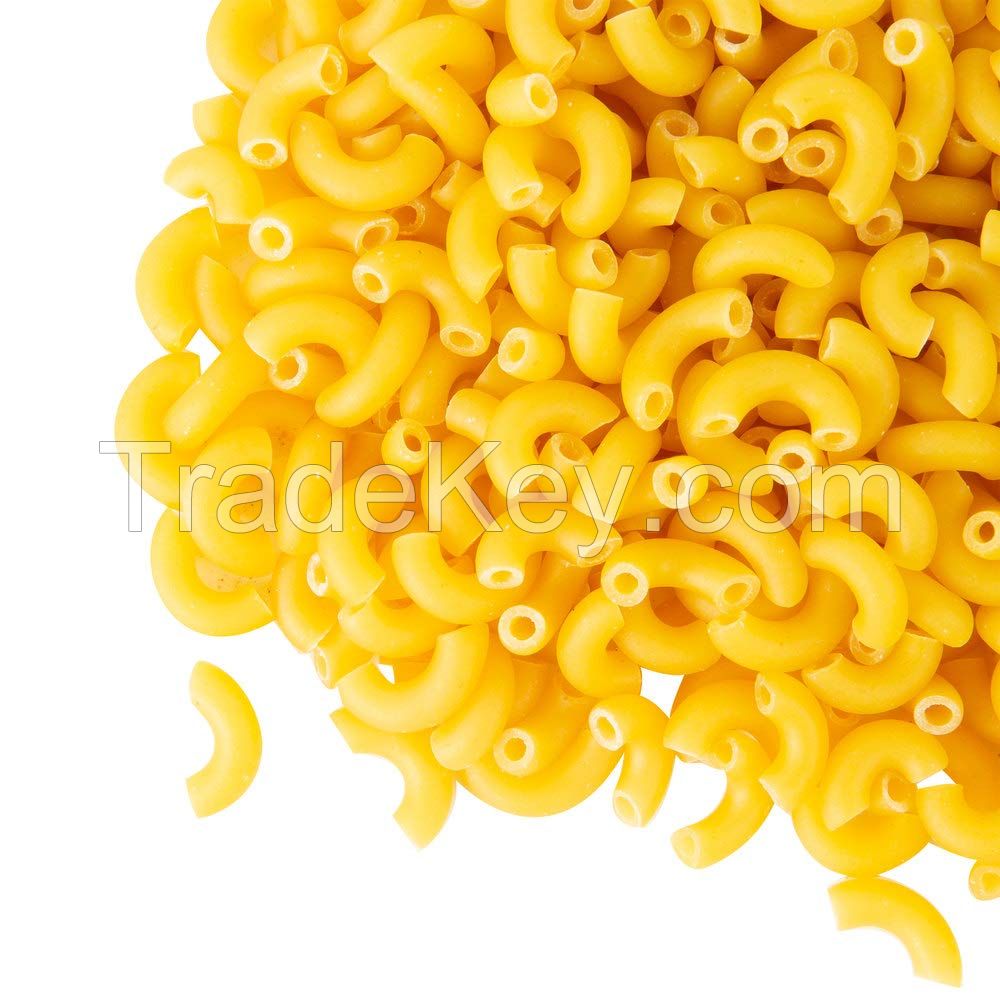 Macaroni Pasta Elbow Noodles, 100% Durum Wheat Elbow Pasta Hearty Macaroni Noodle