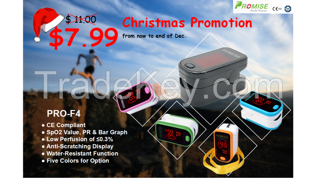 Good News!!! Fingertip Pulse Oximeter Christmas Promotion!!!