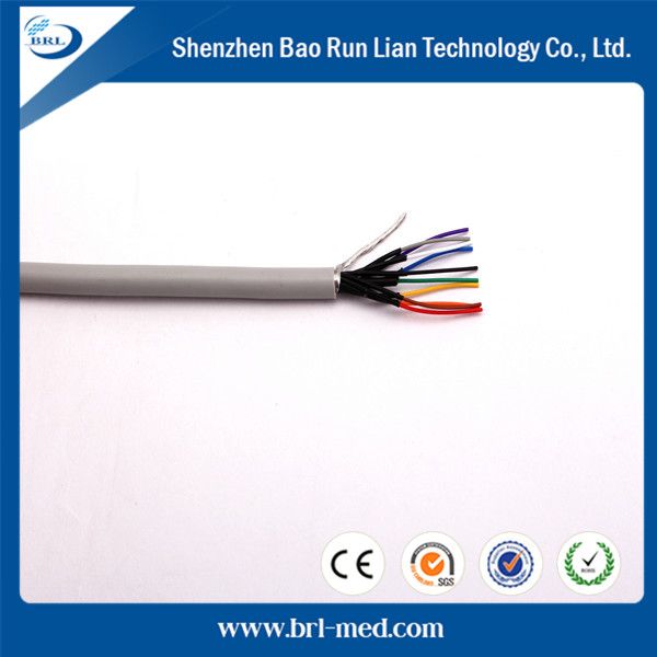 2014 Hot sell raw medical cable ecg cable with low noise