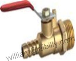 Sell Brass Gas Valve with Stell Handle