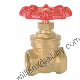 Sell Brass gate valve with cast-iron handle