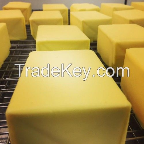 Unsalted and salted yellow butter for bakeries and snacks