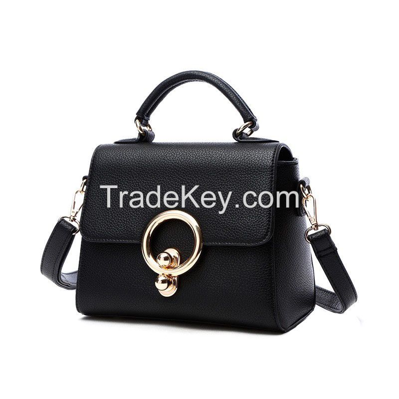 2018 Fashion Handbag with simple and new closure design