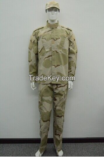 Hot Uniform tri-color Desert Military Uniform