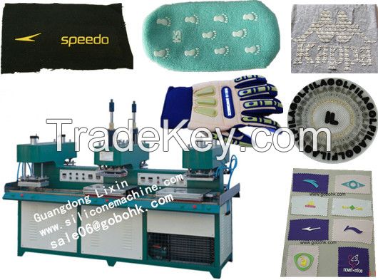 Textil Silicone Logo Making Machine