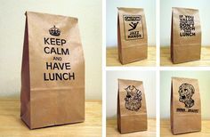 Plain Paper Bags