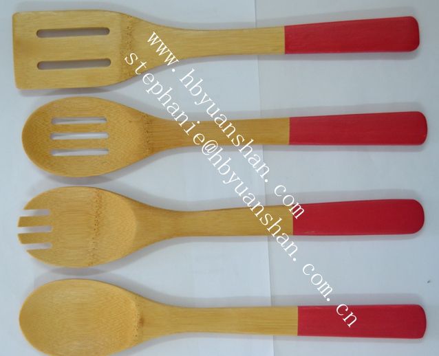 bamboo kitchen cooking tools ---utensils sets