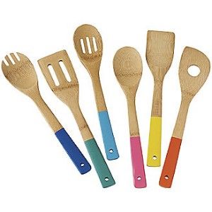 bamboo household utensils for non-stick cookware