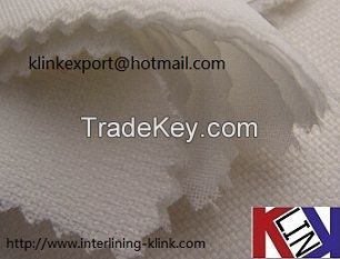 polyester woven micro dot fusible interlining for garment