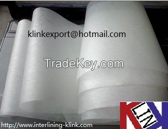 Non-woven Thermal bonded interlining for garment