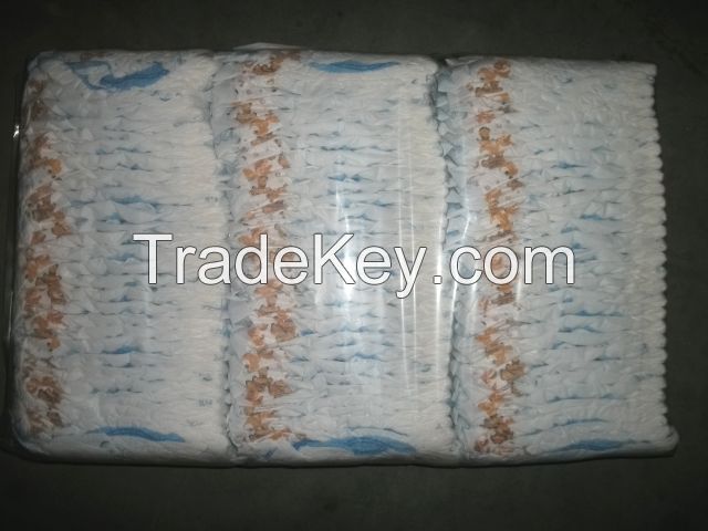 HOT SALES FOR 100% BABY DIAPER IN BALE