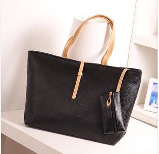 Beautiful leather tote bag in stock