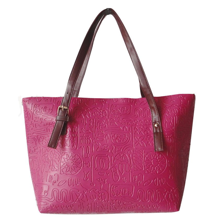 Beautiful leather tote bag in stock