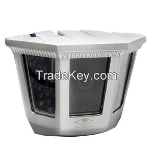 DWDR 700TVL Low Lux IR LED Vandal Proof Camera 124x100x97mm