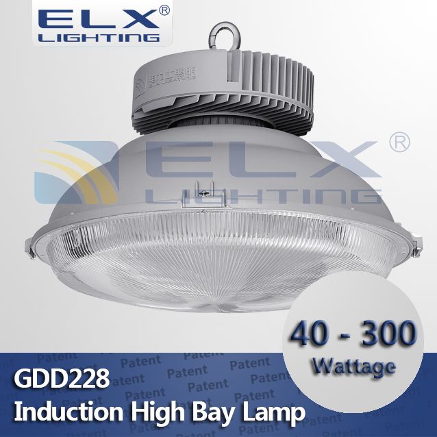 40W 60W 80W 100W 120W 150W 200W 250W 300w high lumen induction high bay light