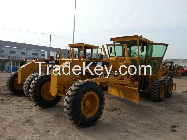 USED Caterpillar 140H motor grader with excellent  engine