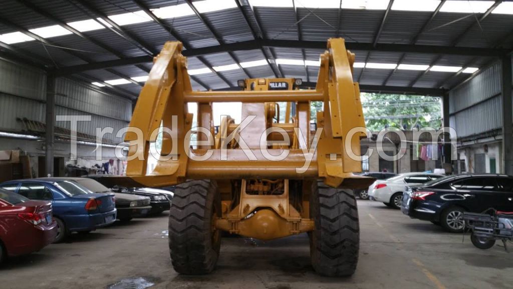 USED caterpillar wheel  loader with  forks (966E)