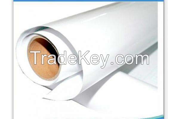 sell 80g glossy pvc self adhesive vinyl, advertising vinyl