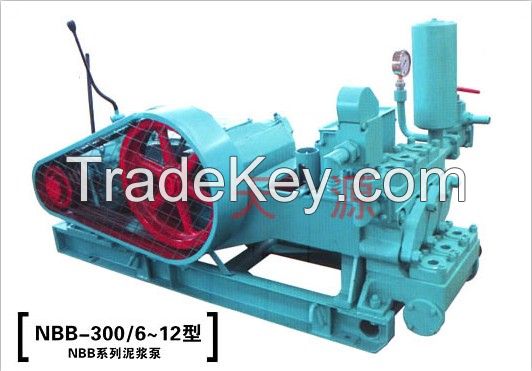 NBB-300/6-12 Triplex Piston Pump for Well Drilling