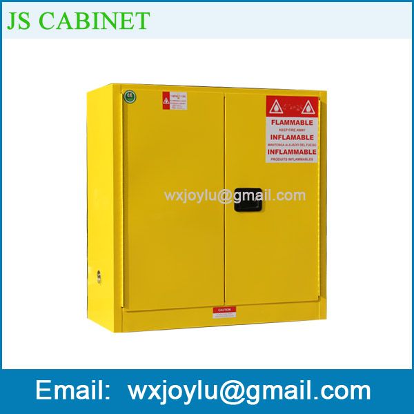 Yellow Safety Laboratory Flammable Liquid Chemical Storage Cabinets