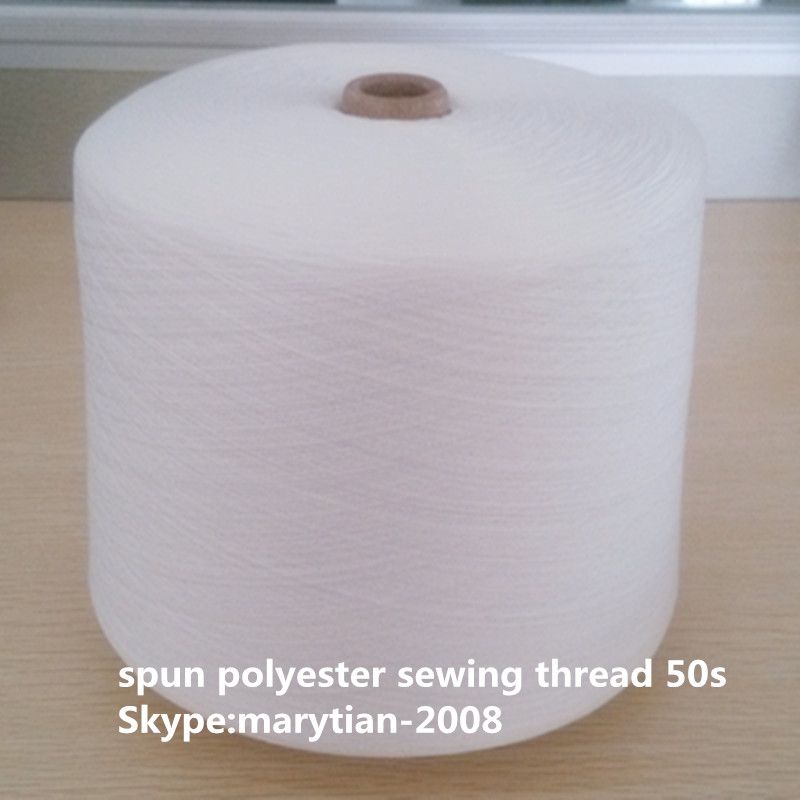 100% spun polyester yarn 50s/2 for sewing thread