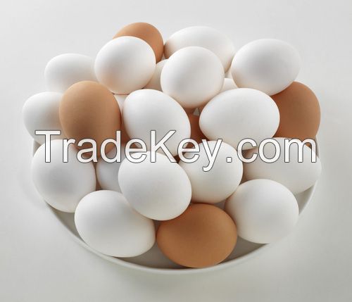 fresh brown eggs